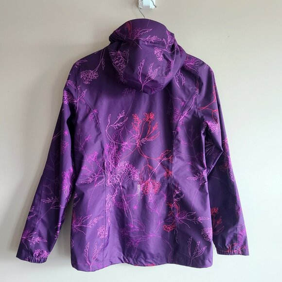 Paradox purple shell jacket with hood. - Picture 2 of 9